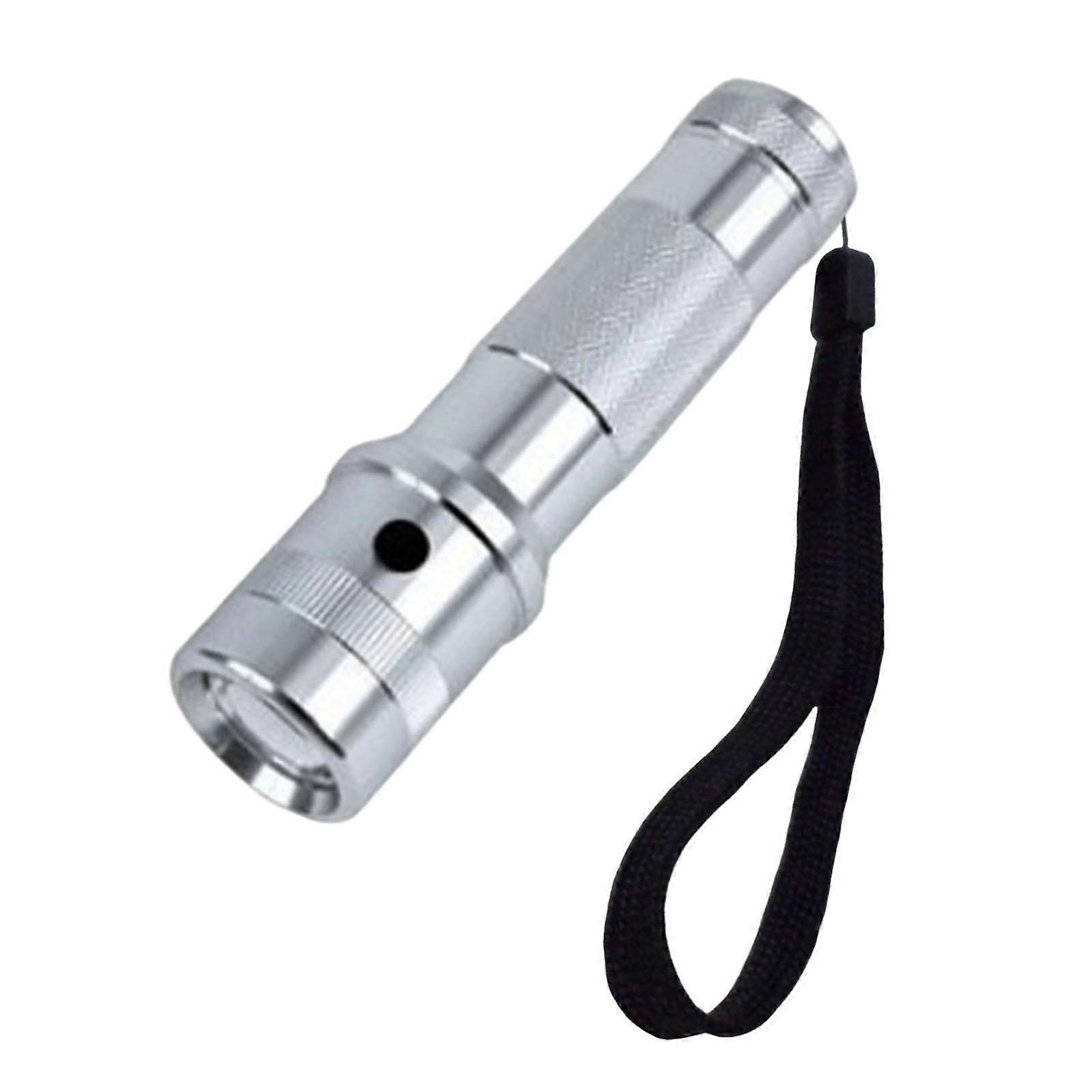 Portable Flashlight Lighting Handheld Torch Light for Garden Working Walking black