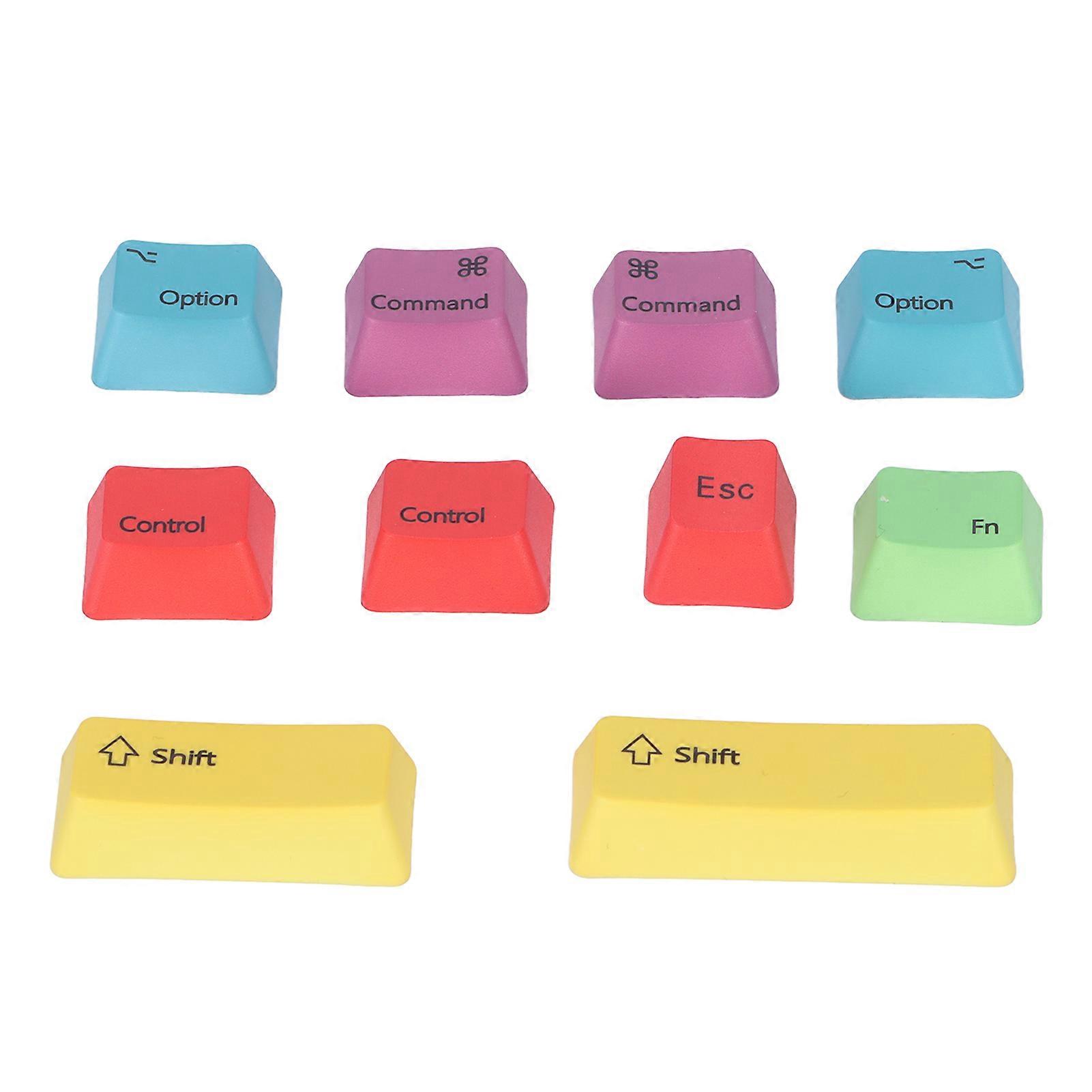 Keycaps PBT Material Bright Color Thermal Sublimation Process Colour Replacement Keycaps