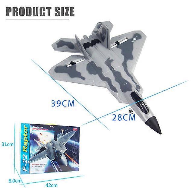 BBSONG 3.5 Channels Plane F35/F22 Fighter RC Airplane Professional & Beginner 3 Modes EPP Foam Aircraft Toys For Boys 300 Meters