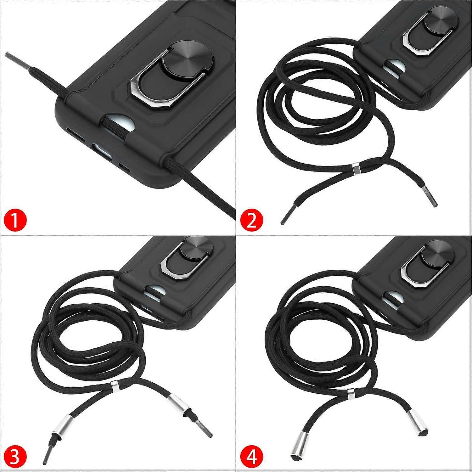 Case Samsung Galaxy A53 5G Protective Case with Chain and Stand Function