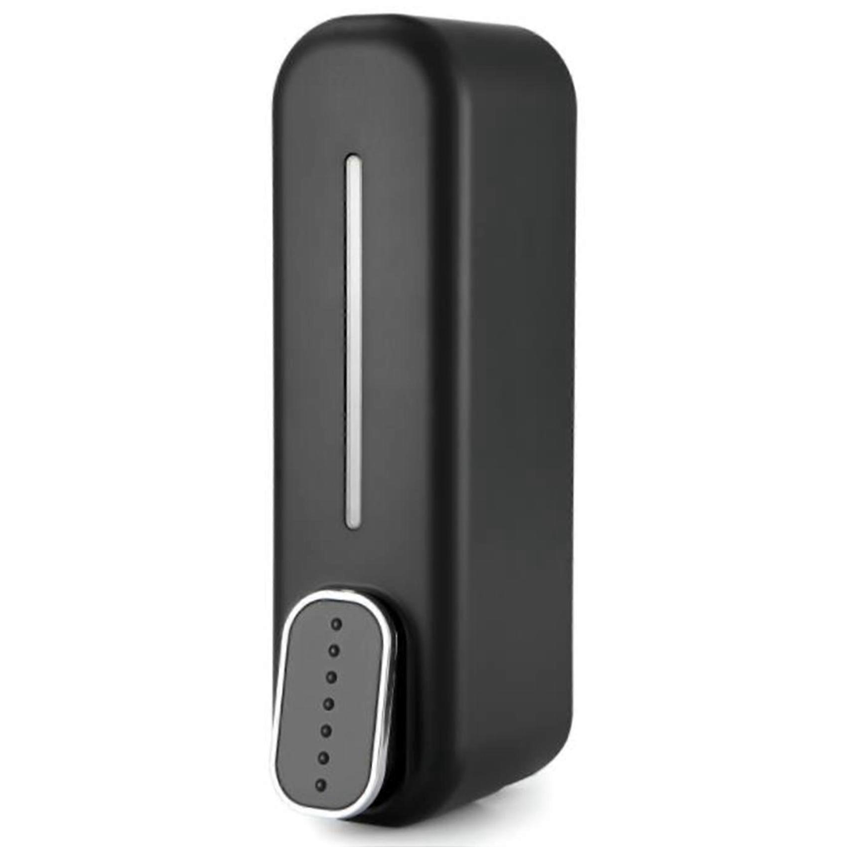 Soap Dispenser Wall Mount, 350Ml Hand Liquid Dispenser Black