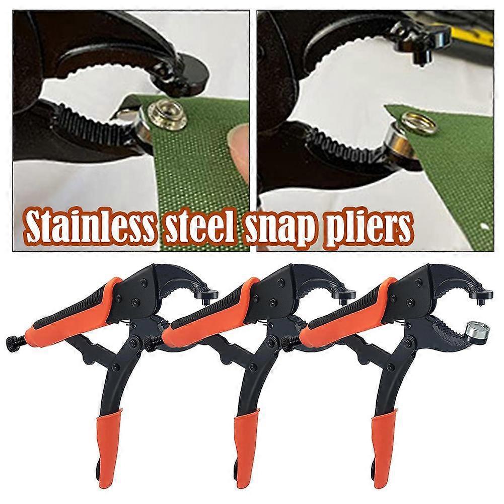 20 Sets Snap Fastener Tool Kit Heavy Duty Snap Button Tool Kit