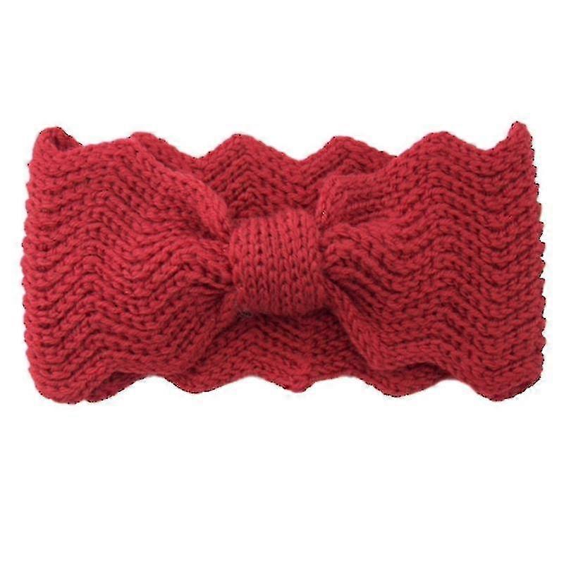 Headband Winter Knotted Wide Knitted Headband