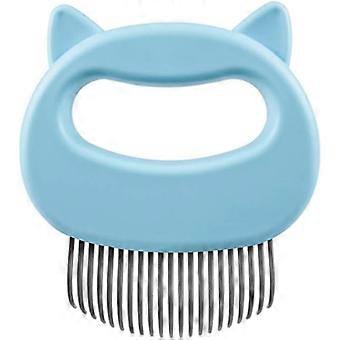 Pet Grooming Brush Cat Bath Brush Hund Massage Afslappende Comb Pet Massage Hårfjerning Børste