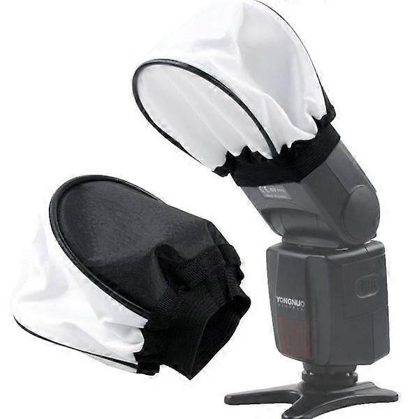 Universal Camera Accessory Flash Diffuser Soft Cover Compatible Canon Metz Nikon Sony
