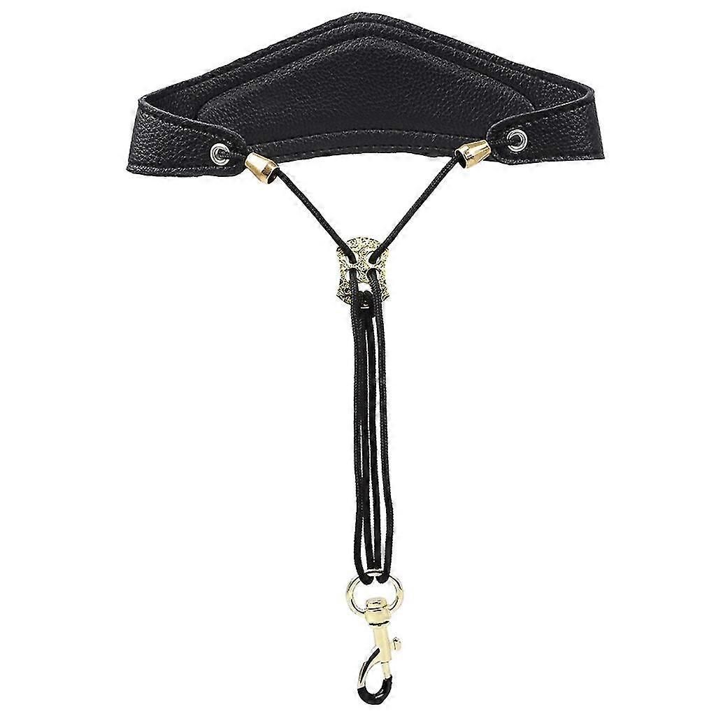 Professional Soft Padded Saxophone Neck Strap With Snap Hook For Alto Tenor