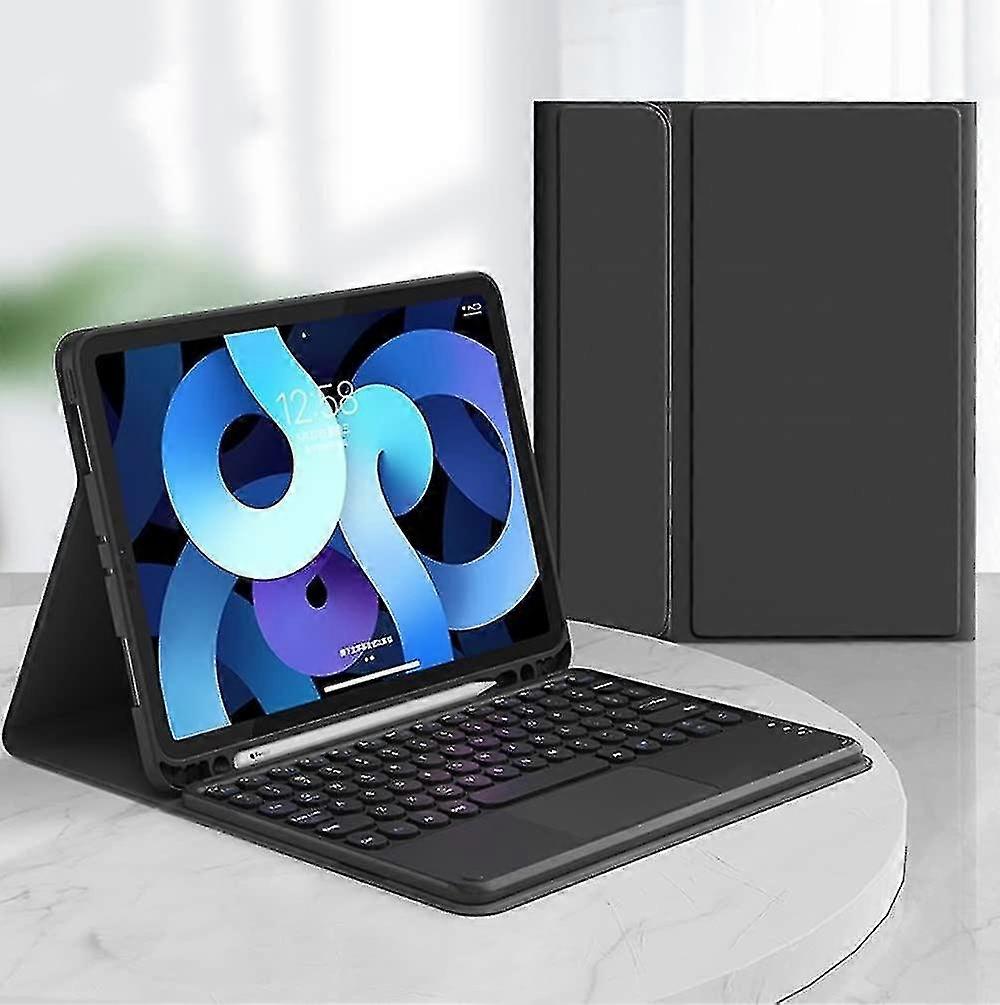 Ipad 10th Generation 2022 Keyboard Case With Touchpad Cute Round Key Color Keyboard Ipad 10 10.9 Inch Detachable Touch Keyboard Slim Smart Cover With