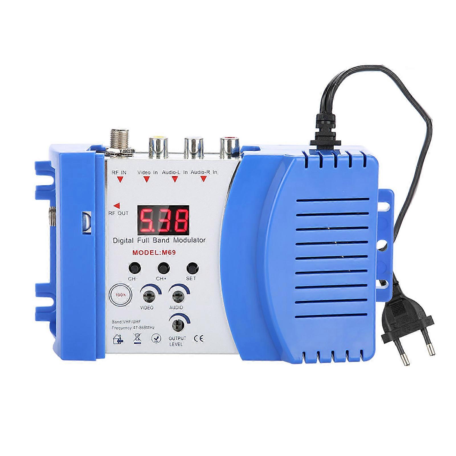 RF Modulator AVRF AVTV Converter VHF UHF 230V EU NO.9090