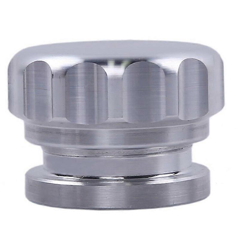 2 Inch 51mm Aluminum Alloy Welded on the Filler Neck and Auto Parts Modified Tank Cap Silver