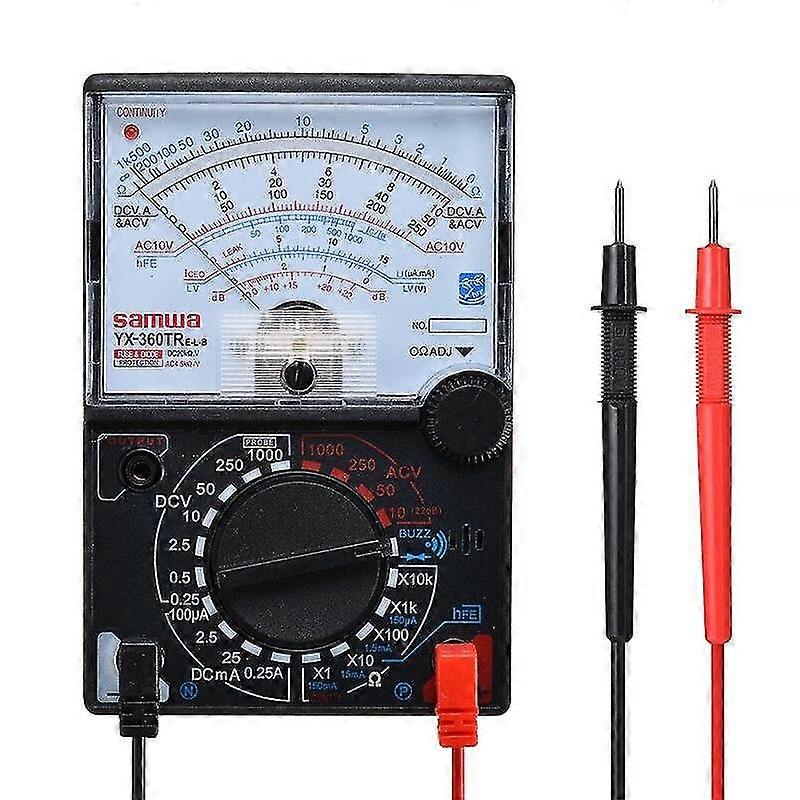 Yx-360 Needle Type Universal Meter Pointer Display Electrical Multimeters Voltage Current Resistance Tester Pen Ac Dc