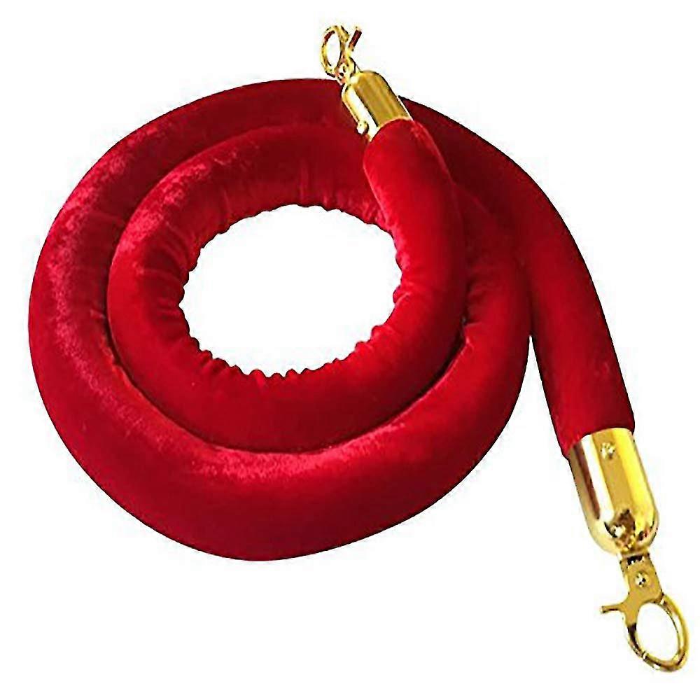 Red On Rope D Rope Ier With Plated Hooks, 5 Foot