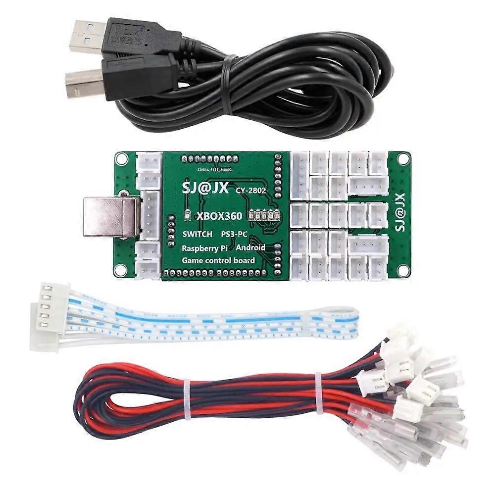New USB Encoder board Zero Delay Arcade joystick controller,for PC PS3 Nintendo Switch Raspberry Pi Xbox 360 game control board