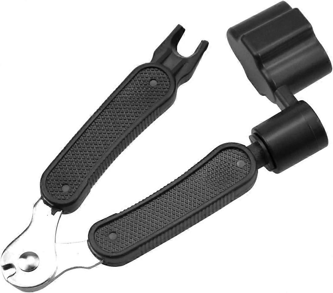 Guitar String Winders 3 in 1 Guitar Tool, Cutting Plier, String Cutter and Bridge Pin Puller, Guitar Crank,2024 Ping