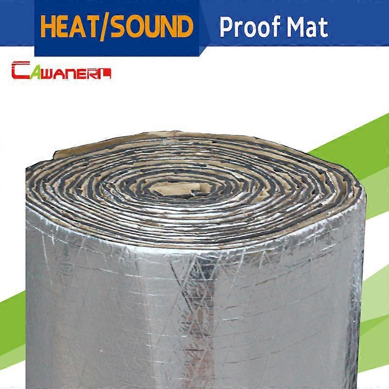Redkid Cawanerl 1 Roll 4sqm Car Truck Boat Heat Thermal Sound Shield Insulation Proof Mat Deadener A