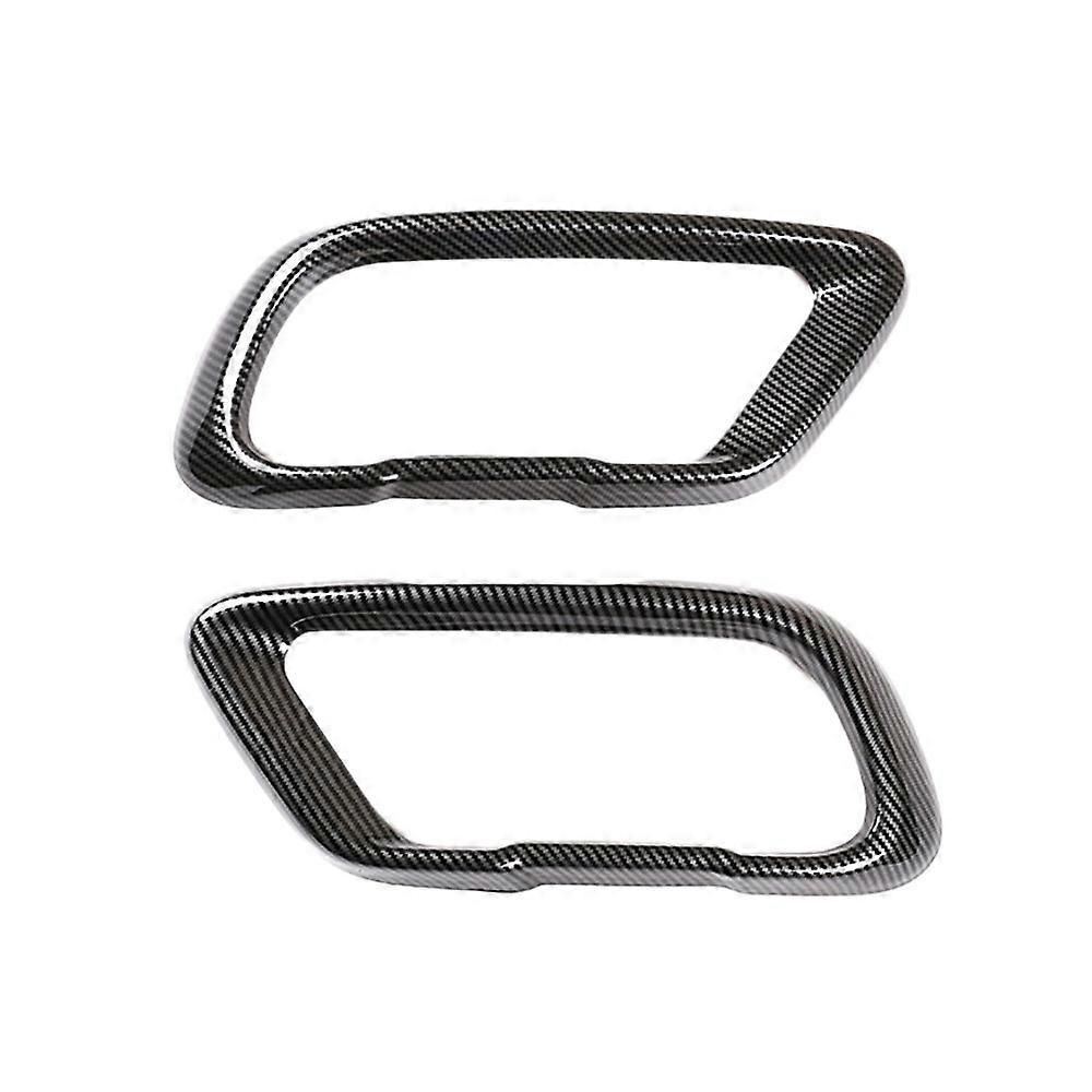 Car Tail Muffler Exhaust Pipe Output Cover Exhaust Pipe Trim Frame Accessory for X5 G05 X6 G06 X7 G