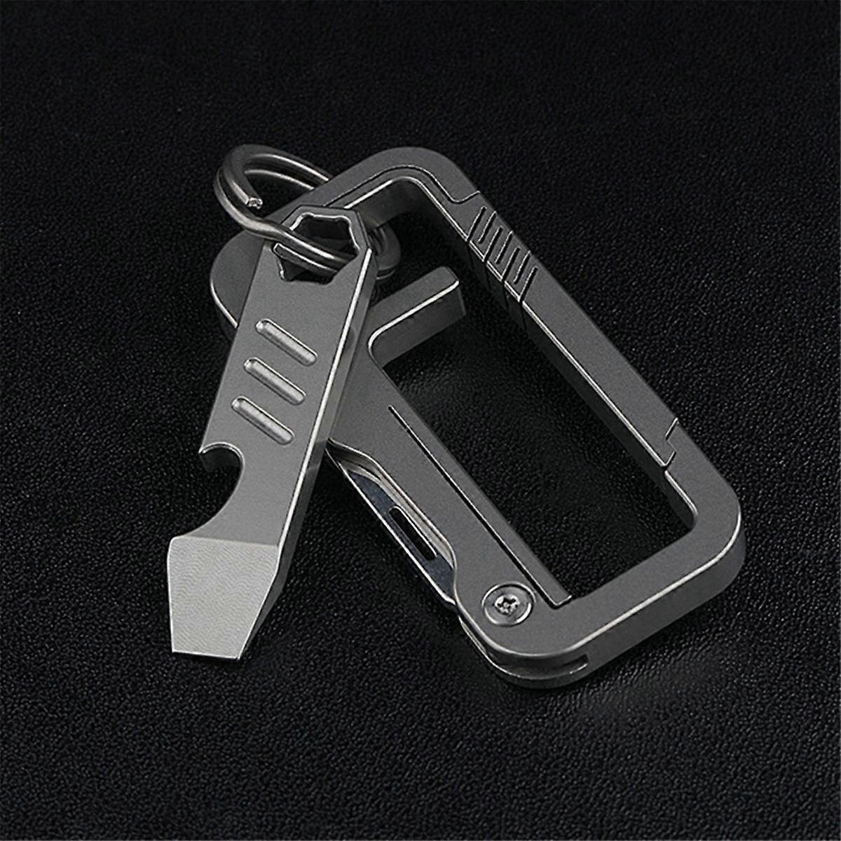 Multifunctional Mini Crowbar, Bottle Opener, Hexagonal Wrench, Portable Outdoor Multi-Functional To