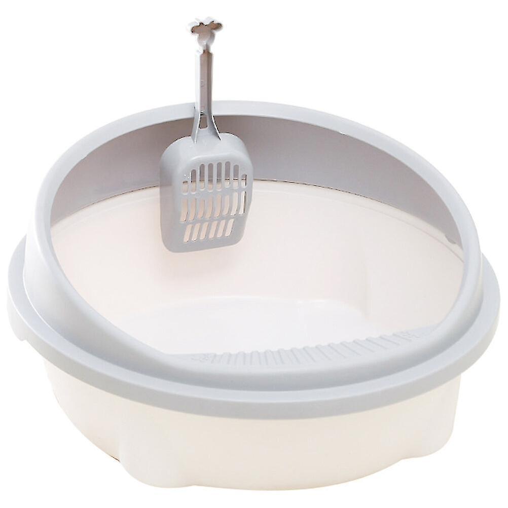 1 Set Of Cat Litter Tray Box Household Kitten Litter Tray Cat Toilet With Shovel
