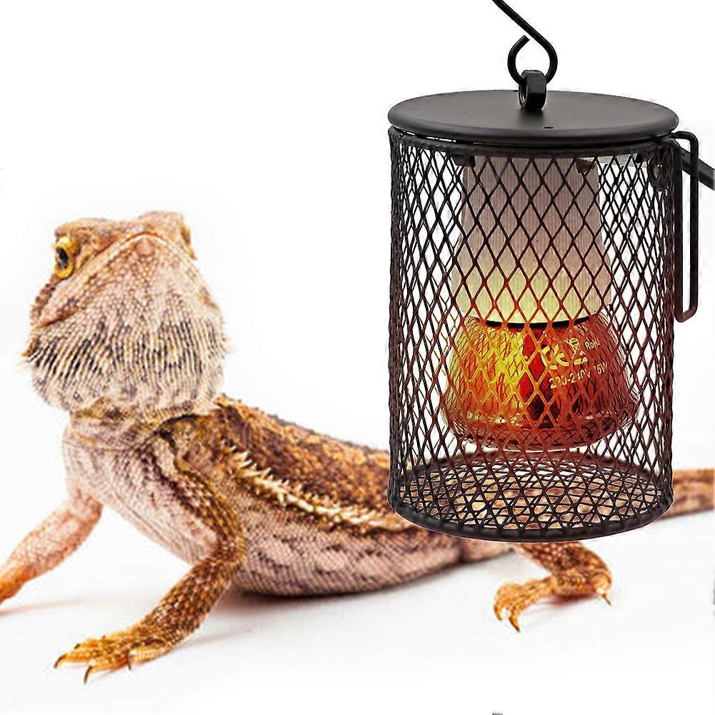 E27 Pet Heating Lamp for Turtle Snake lizard Infrared Ceramic Emitter Heat Light 50W/75W/100W Reptile Lamp Reptile Light EU Plug