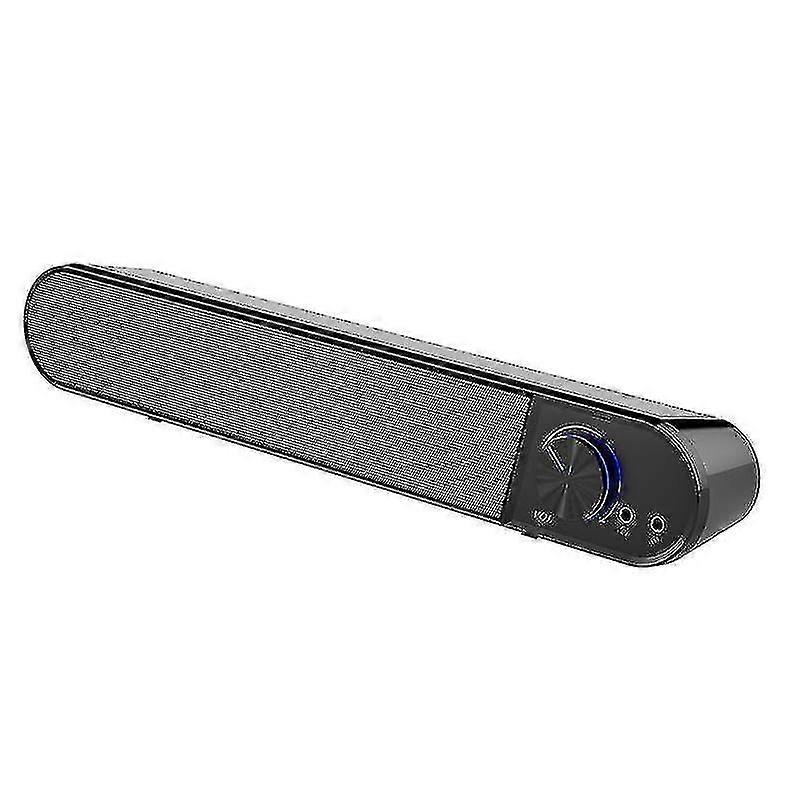 Bluetooth Computer Speaker Bar Wireless Speakers Mic Microphone Loudspeaker|computer Speakers(black)