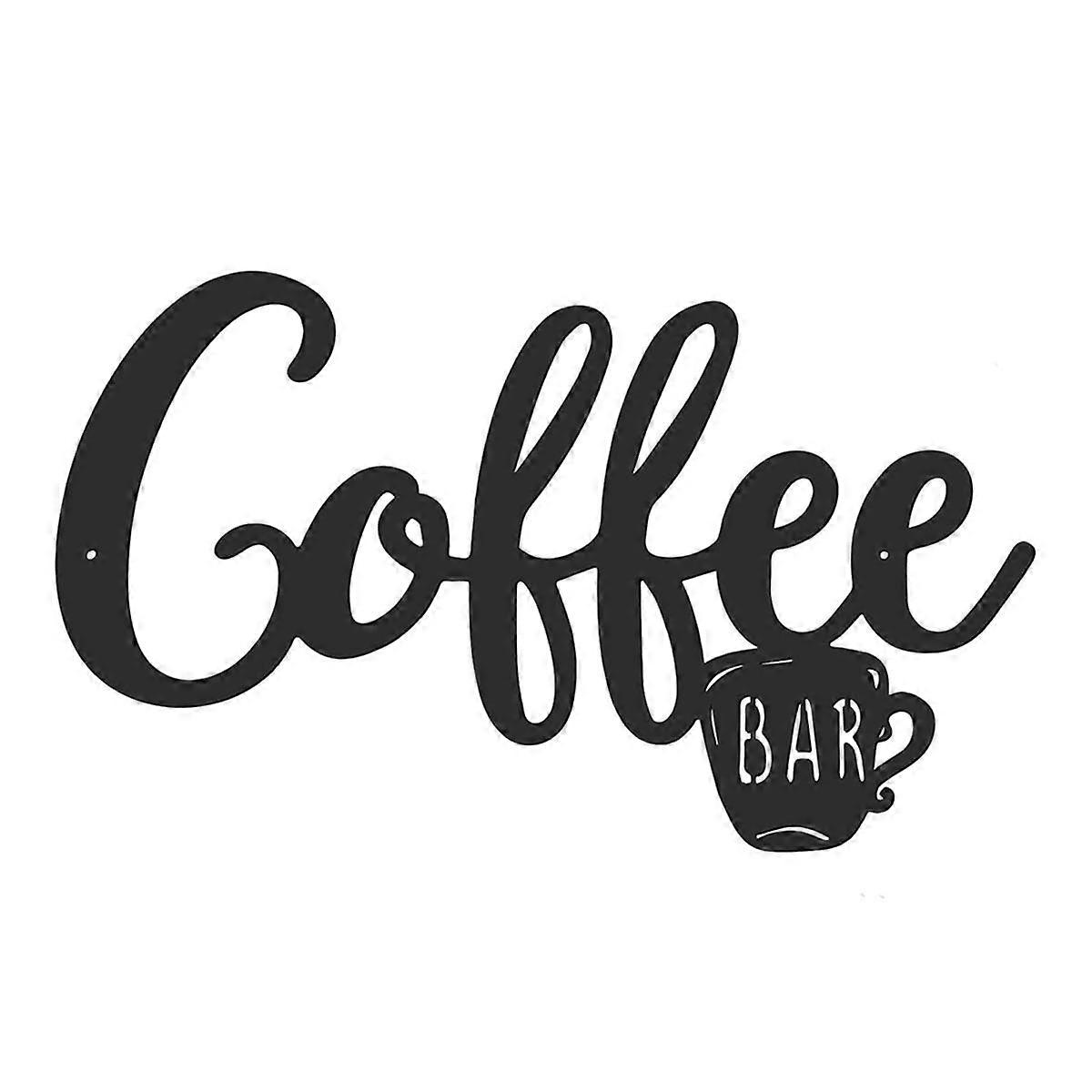 金属吊り下げコーヒーバーウォールサインポットヘッドハンギングサインが最初のコーヒーメタルサインコーヒーステーション