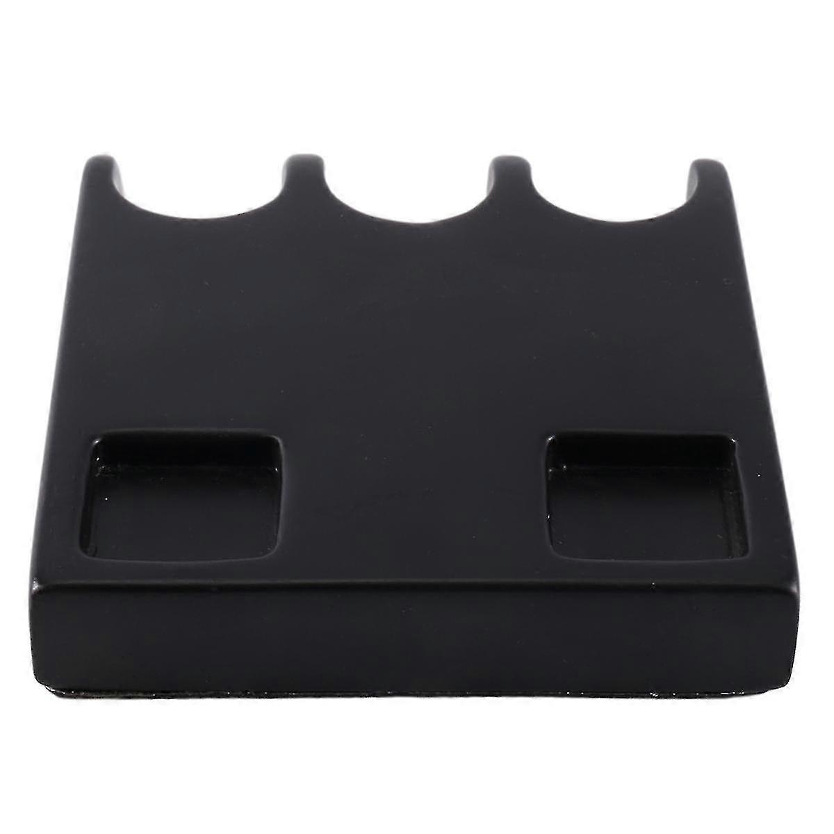 Support de bâton de piscine, support de queue de piscine portable à 3 trous contre, support de bâton de queue avec non-pad contient 2 C