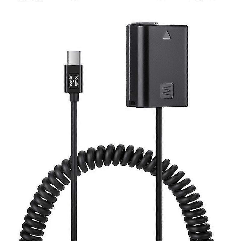 Type-c Np-fw50 Dummy Battery Dc Ac Adapter Ac-pw20 For A7r A7 A7m2 A7m2 A6300 6400 6500 6000 6100 C