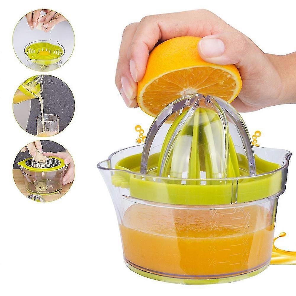 Manual Juicer Fruit Squeezer Lime Juicer With 400 Ml Container