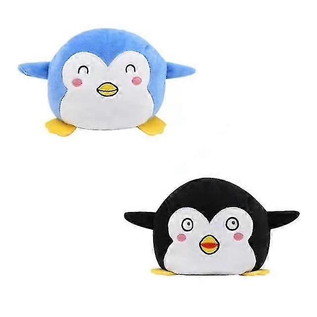 Double Sided Penguin Plush Stuffed Toy