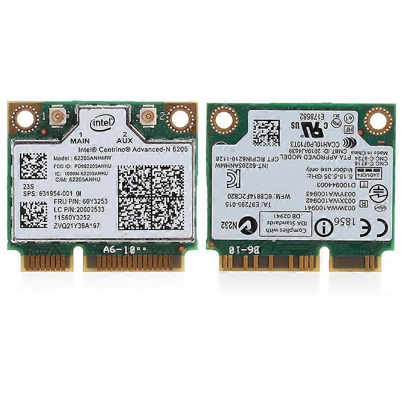 Dual Band 2.4G/5G for Intel Wireless Notwork Card forIntel 6205 Mini PCI-E 300M