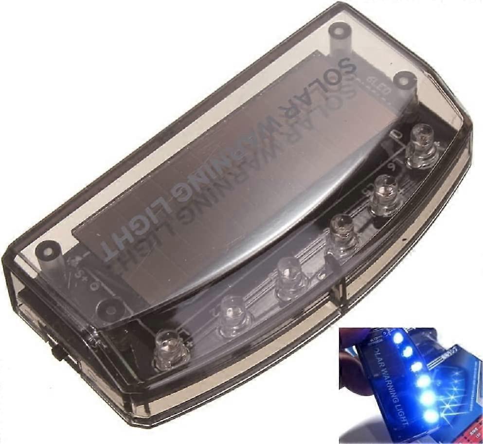 6 LED-varsellys for bil Intelligent tyverikontroll