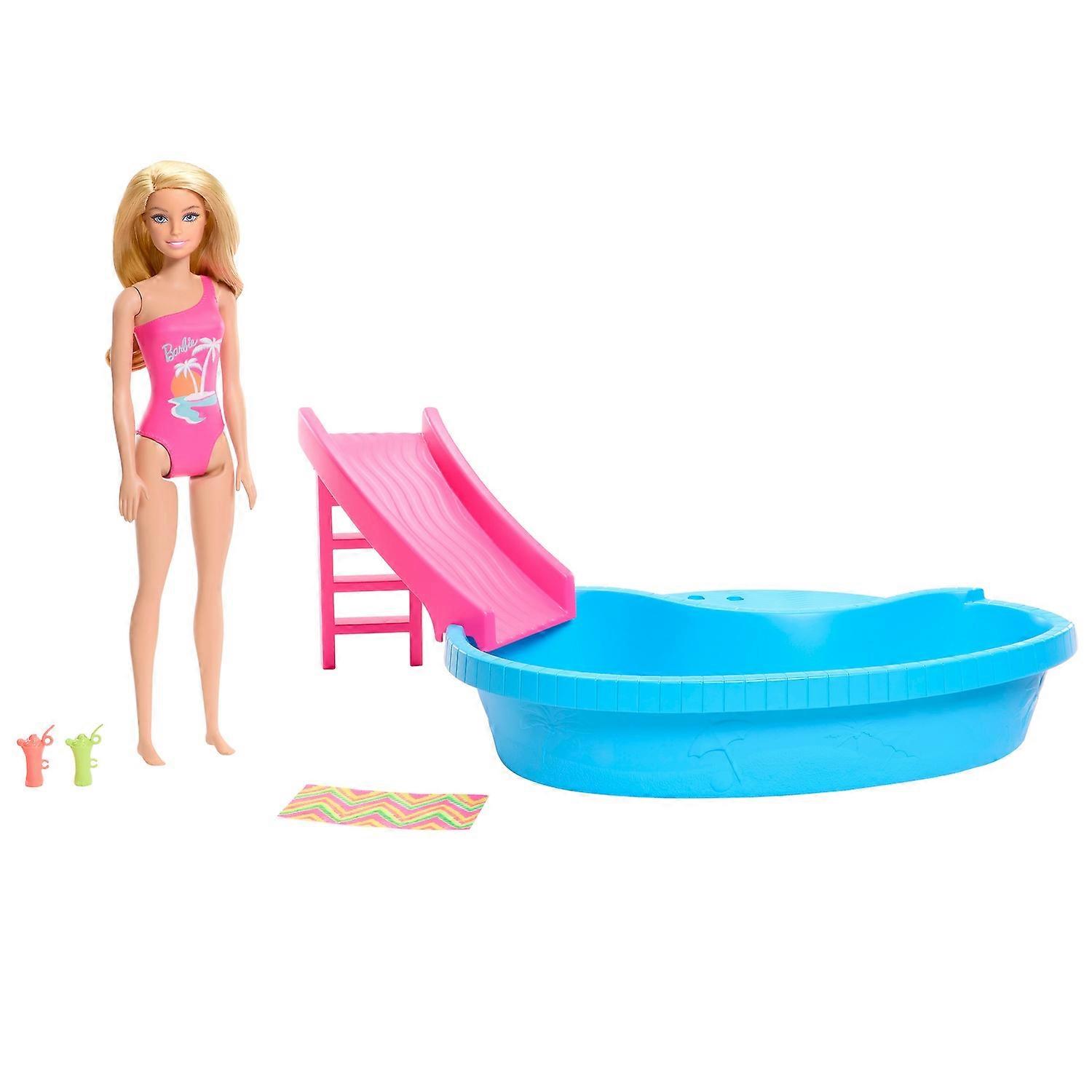 Barbie Pool And Doll