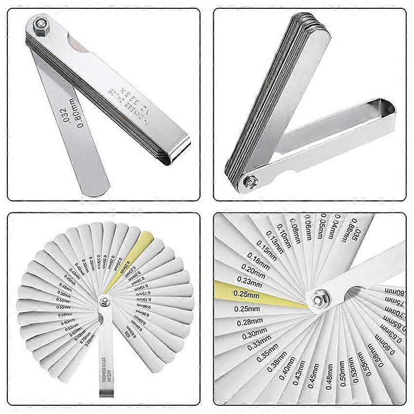 Guitar Measuring Tools String Height Ruler Gap Ruler T-Ruler Instrument Repair Measuring Kit Guitar Accessories