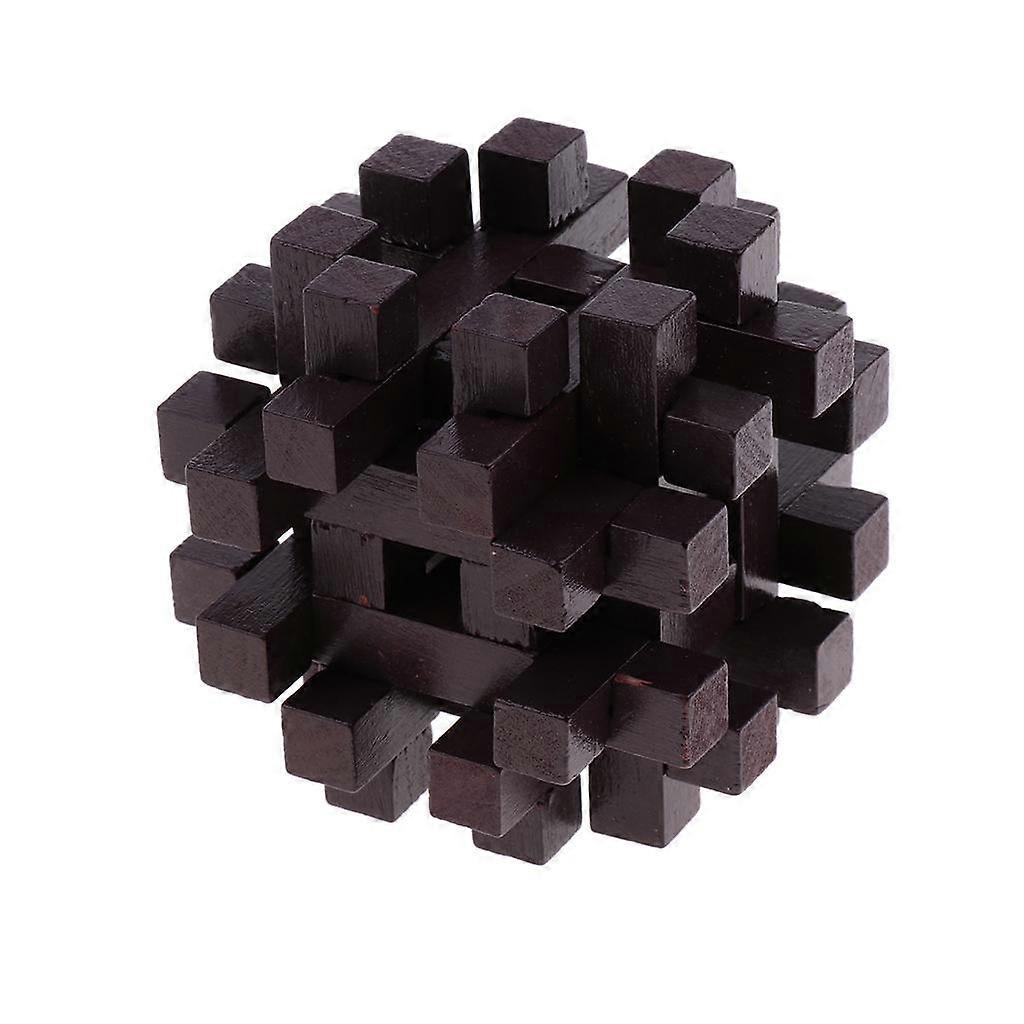 16個ブロック木製コングミンロック頭の体操インテリジェンスおもちゃ