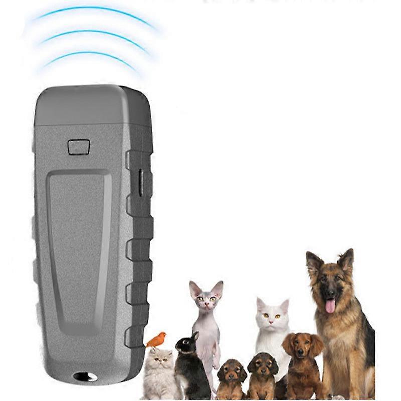 Ultrasonic Dog Training, Handheld Training Bark Control Device, Dog Bark Deterrent Devices, 3 Modes Type C Rechargeable, Anti Barking Device Up to 5M 