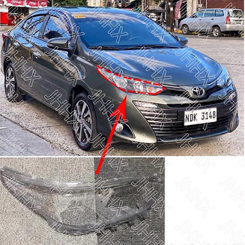 Compatible Vios 2018 Overseas Version Headlight Cover Headlight Transparent Shell Headlight Cover Headlight Cover Mask