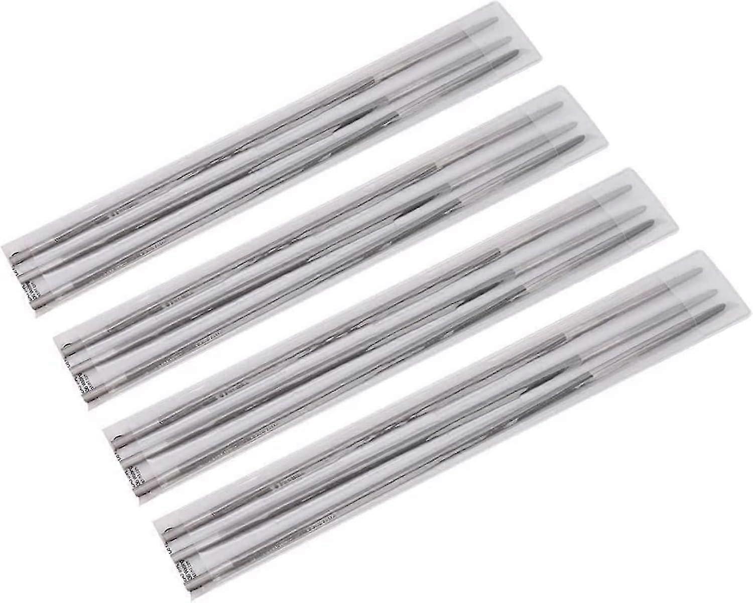 12pcs 4mm Circular Chainsaw Sharpener, Woodworking Chainsaw Sharpener, Sharpening Tools