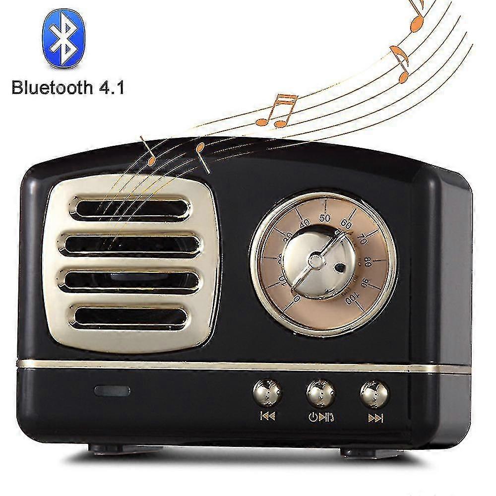 Good Quality Portable Battery Radio Retro With Bluetooth Speaker, Gils Gift Retro