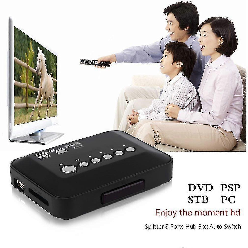 Hdd Media Player Video Players Support Hd Drive Usb2.0 Media Player