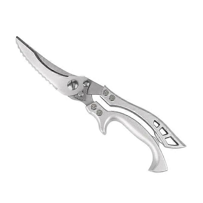 Professional Meat Scissors - Stainless Steel - Extra sharp - Ergonomic handle - Dishwasher safe - Kitchen scissors - Poultry scissors - Scissors - Pow