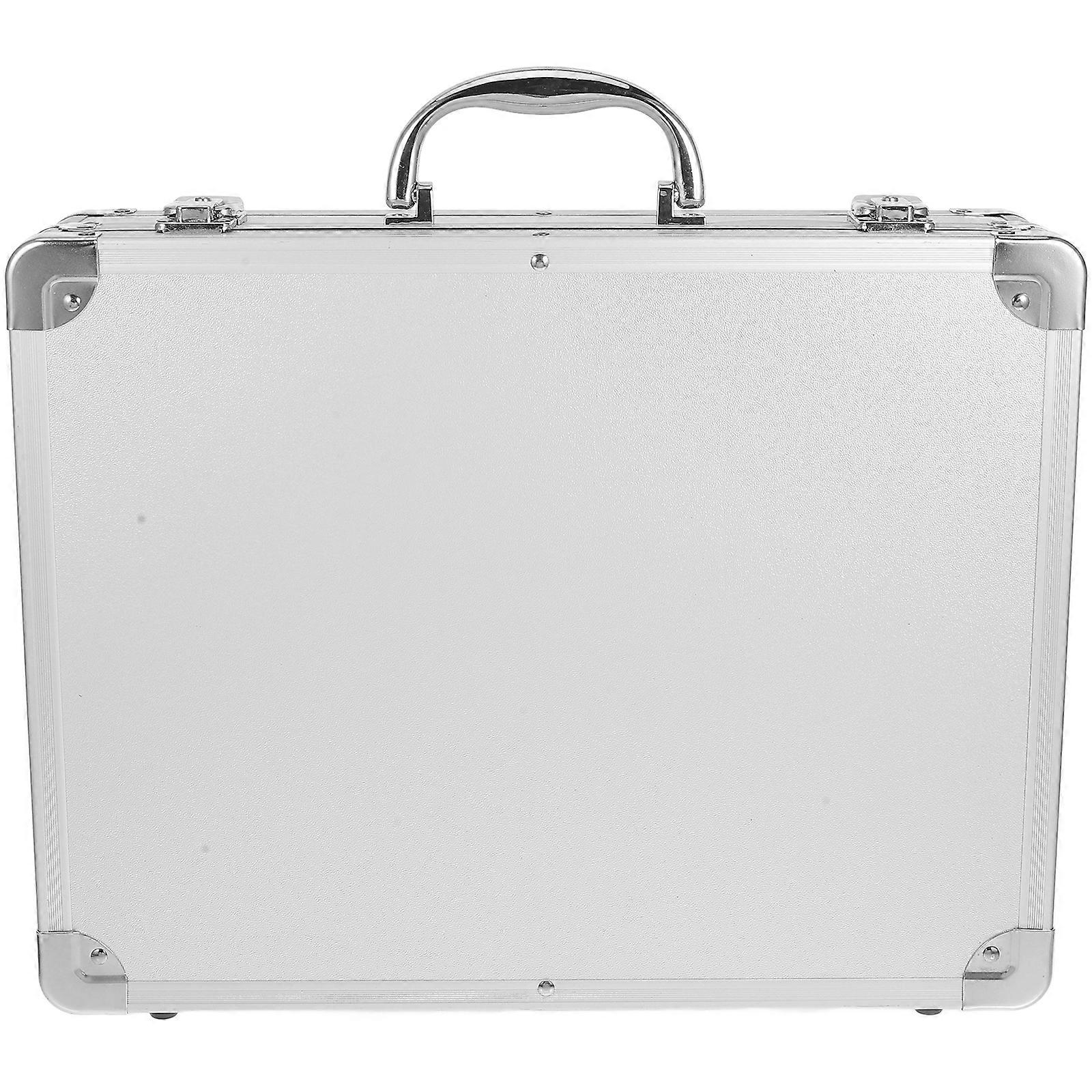 Outdoor Handheld Tools Storage Box Aluminium Alloy Carrying Box Multi-function Gadget Medicine Box