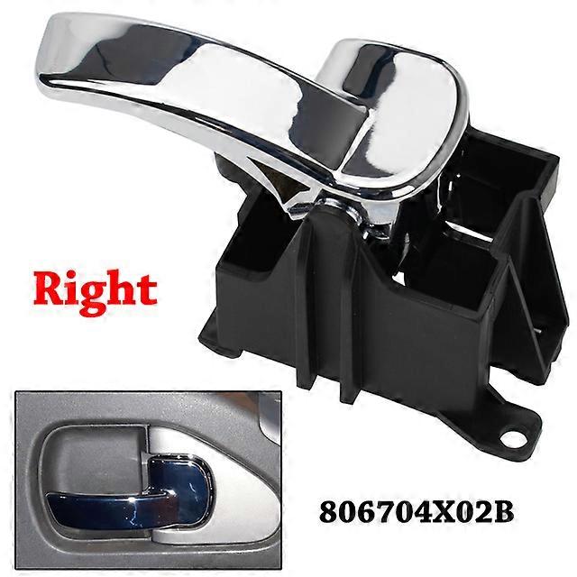 For Nissan Navara D40 Pathfinder 2004-2014 80671-4x02b 806714x02b 80670-4x02b 806704x02b Inner Vehicle Interior Door Handle Left Right Front Rear -  V