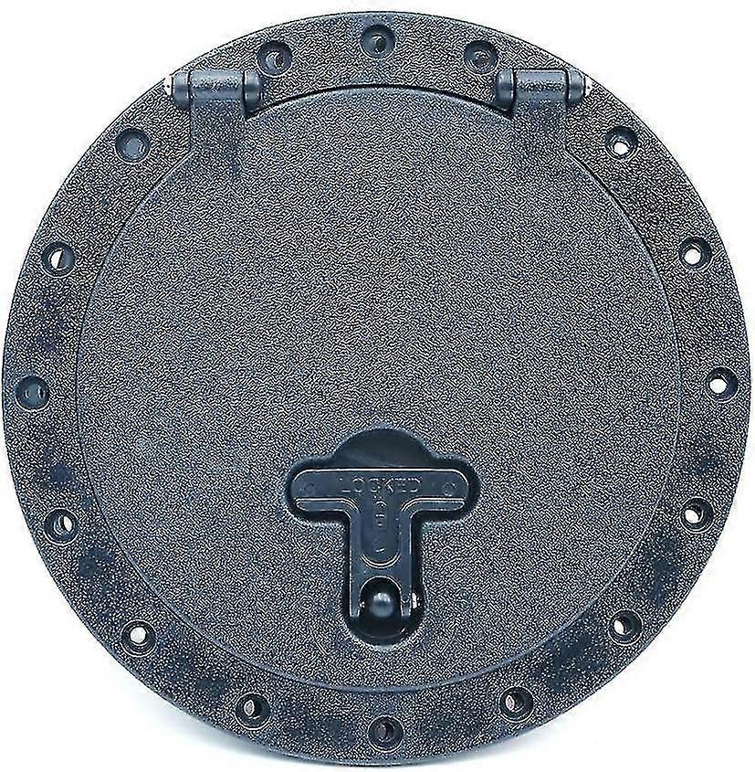 Capa do Hatch, Caiaque de 8 Polegadas Puxa a Placa do Convés com Acessórios de Canoa de Caiaque de Saco Vermelho preto 1pcs