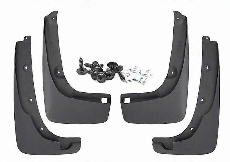 thumbnail interactive-video image 1 of ABS Splash Guards / Mud Flaps For Toyota Tacoma 2005-2015 – Fits Models With Fender Flares, Front & Rear 1 of 5