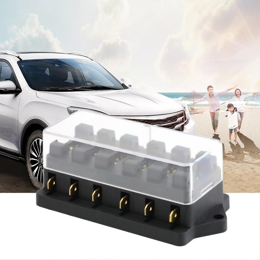 Lot De 5 Porte-Fusibles Pour Lame De Voiture Automobile 16 Awg Mini Connecteur De Porte-Fusible