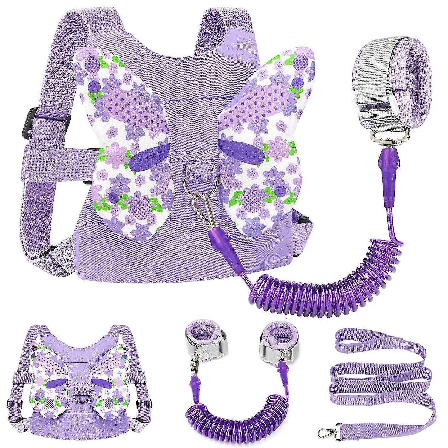 3 in 1 Toddlers Leash + Anti Lost Wrist Link for Kids