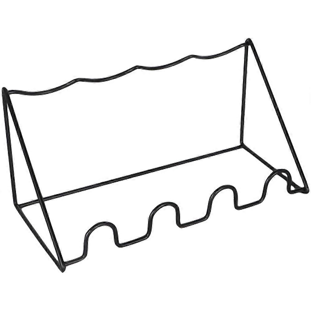 Iron Wine Display Rack Creative Wine Storage Stand Multi Groove Wine Holder