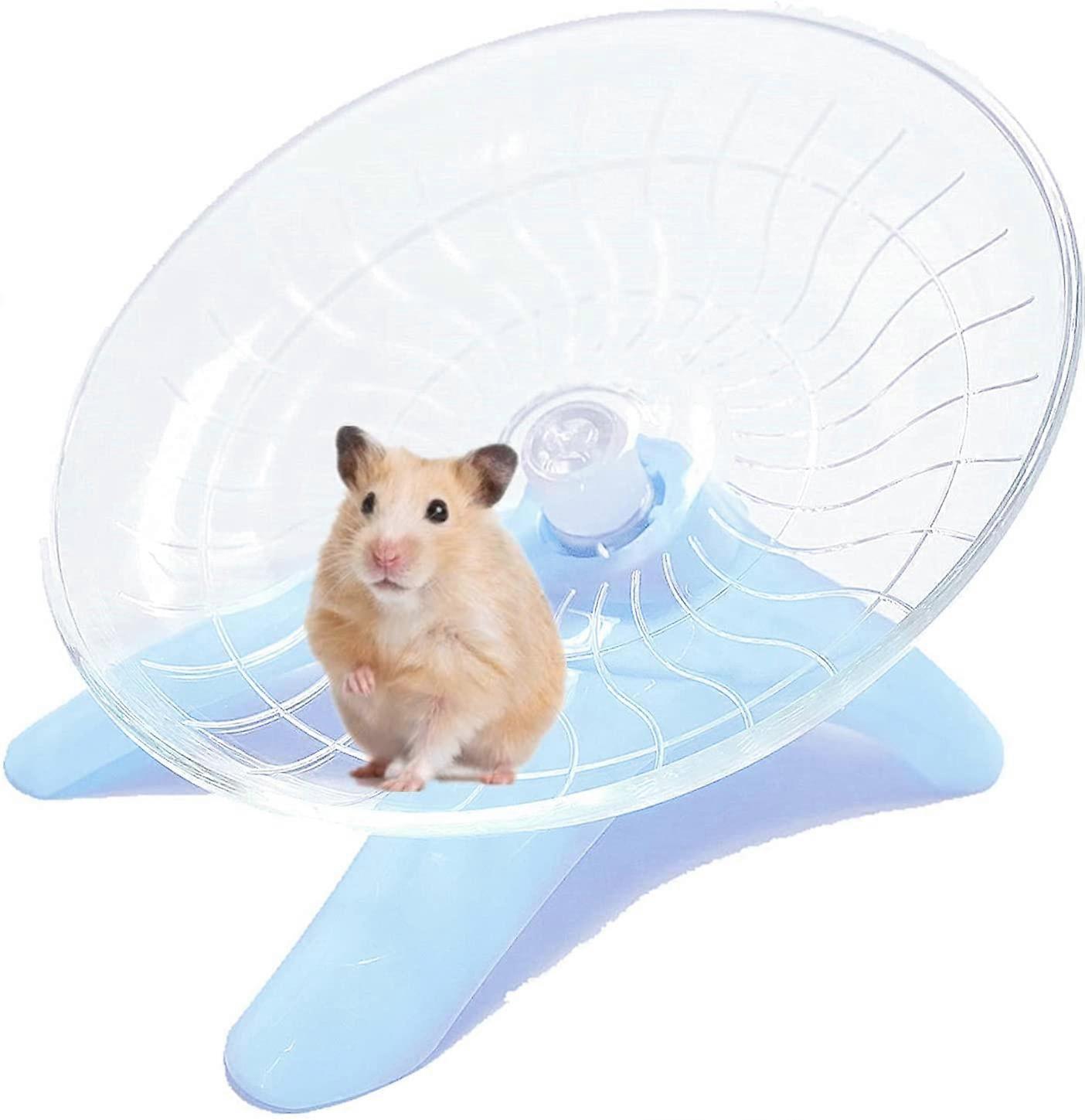 Hamster flying saucer hiljainen juoksuharjoituspyörä, pienet lemmikit hiljainen juoksupyörä hamsterin pyörä
