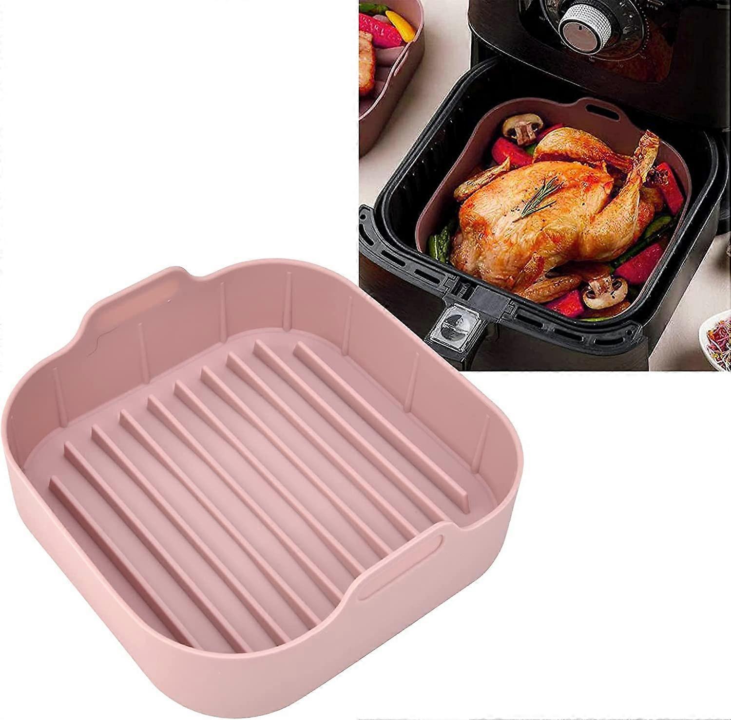 Silikonfodrad silikonkorg för airfryer