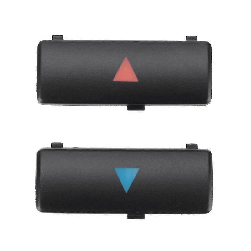 2Pcs Car Air Conditioner a / C Temperature Control Panel Switch Button Key Cover for X5 E39 E53 525I 530I 540I M5 64116924315 Boris