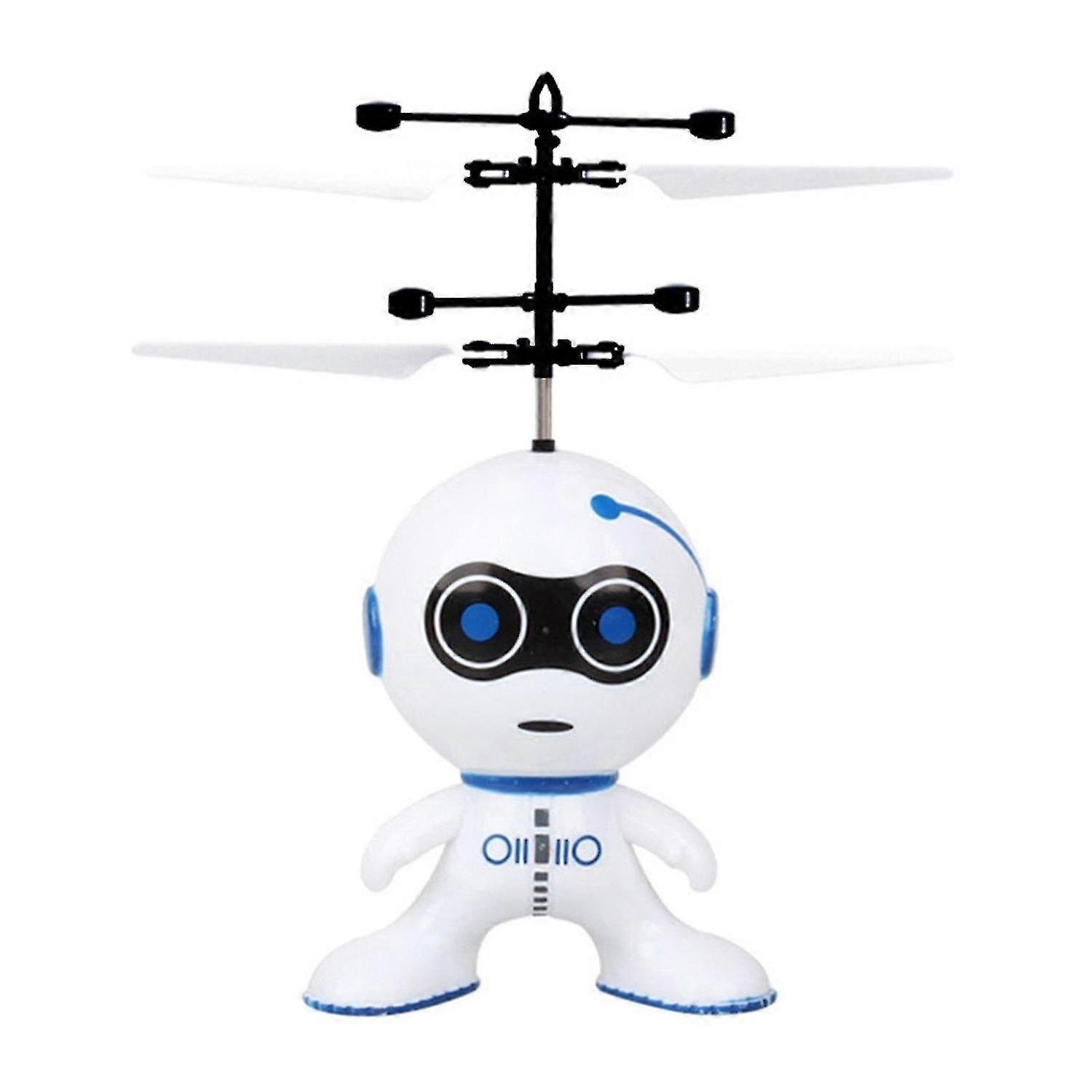 Mini Robô Voador indutor 2ch Gyro Helicóptero Drone Presentes de Natal